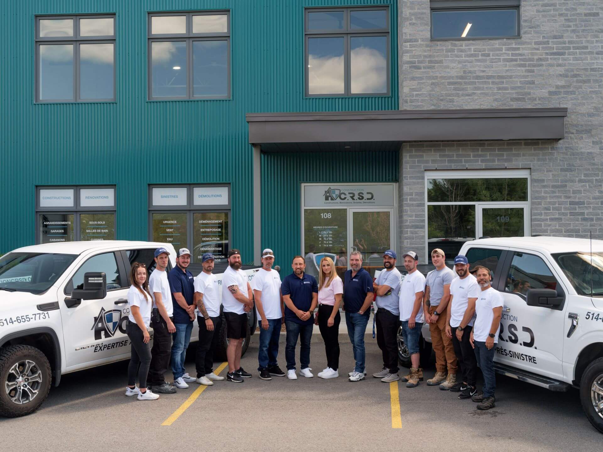 construction après sinistre par Construction CRSD